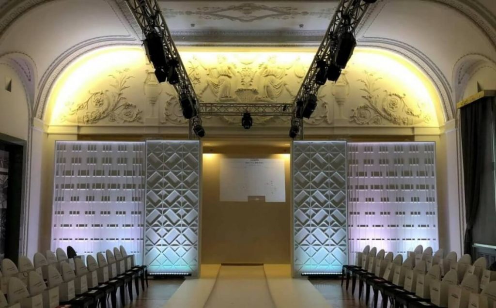 LOréal-Professionnel-Baltic-Bridal-Fashion-Show-event-decorative-panels-set-setfactory